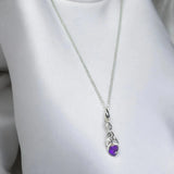 Amethyst Enchanted Heart Pendant - LA TATVA
