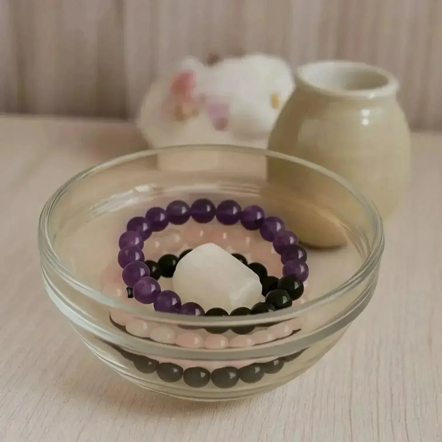 FREE - Charge Crystals with Selenite - Tumble - LA TATVA