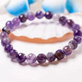 Delicate Amethyst Bracelet – Sparkling Stones of Elegance & Calm - LA TATVA