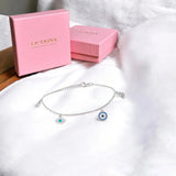 Evil Eye 925 Silver Bracelet - LA TATVA