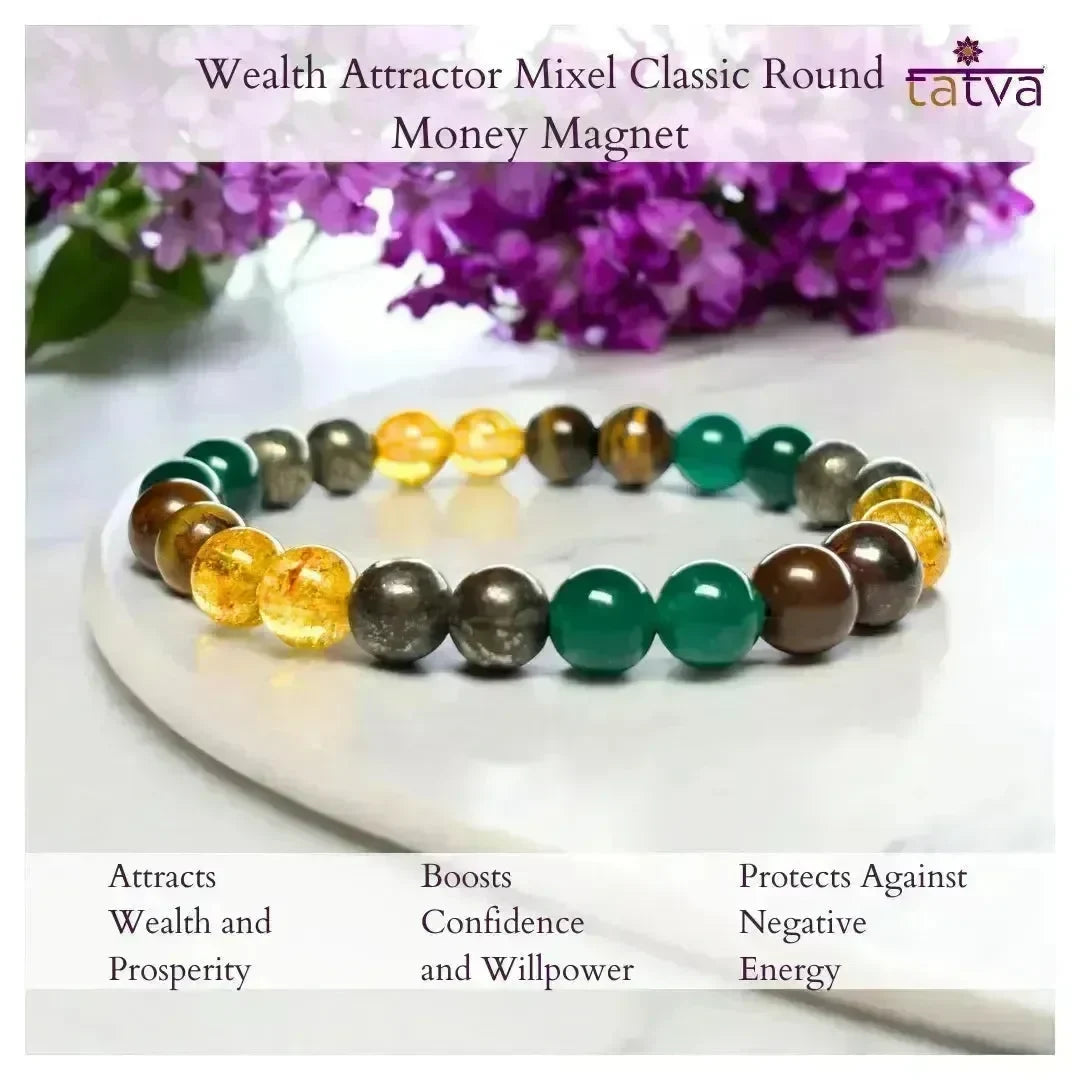 Money Magnet Bracelet - Classic Round - LA TATVA