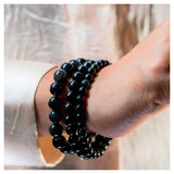 Stone of Protection - Black Obsidian Classic Round - LA TATVA