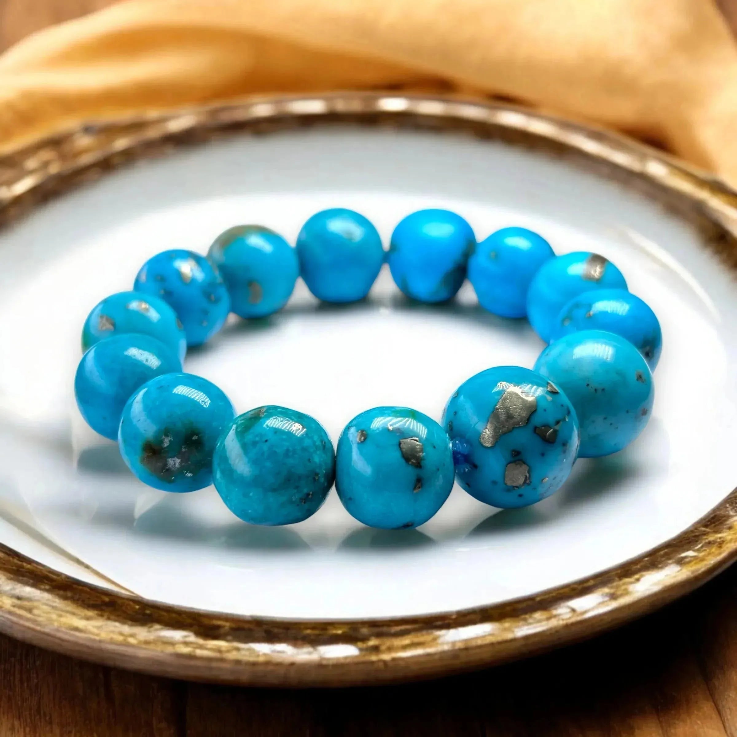 Stone of Protection Fame & Success - Firoza | Turquoise (Iranian) - LA TATVA