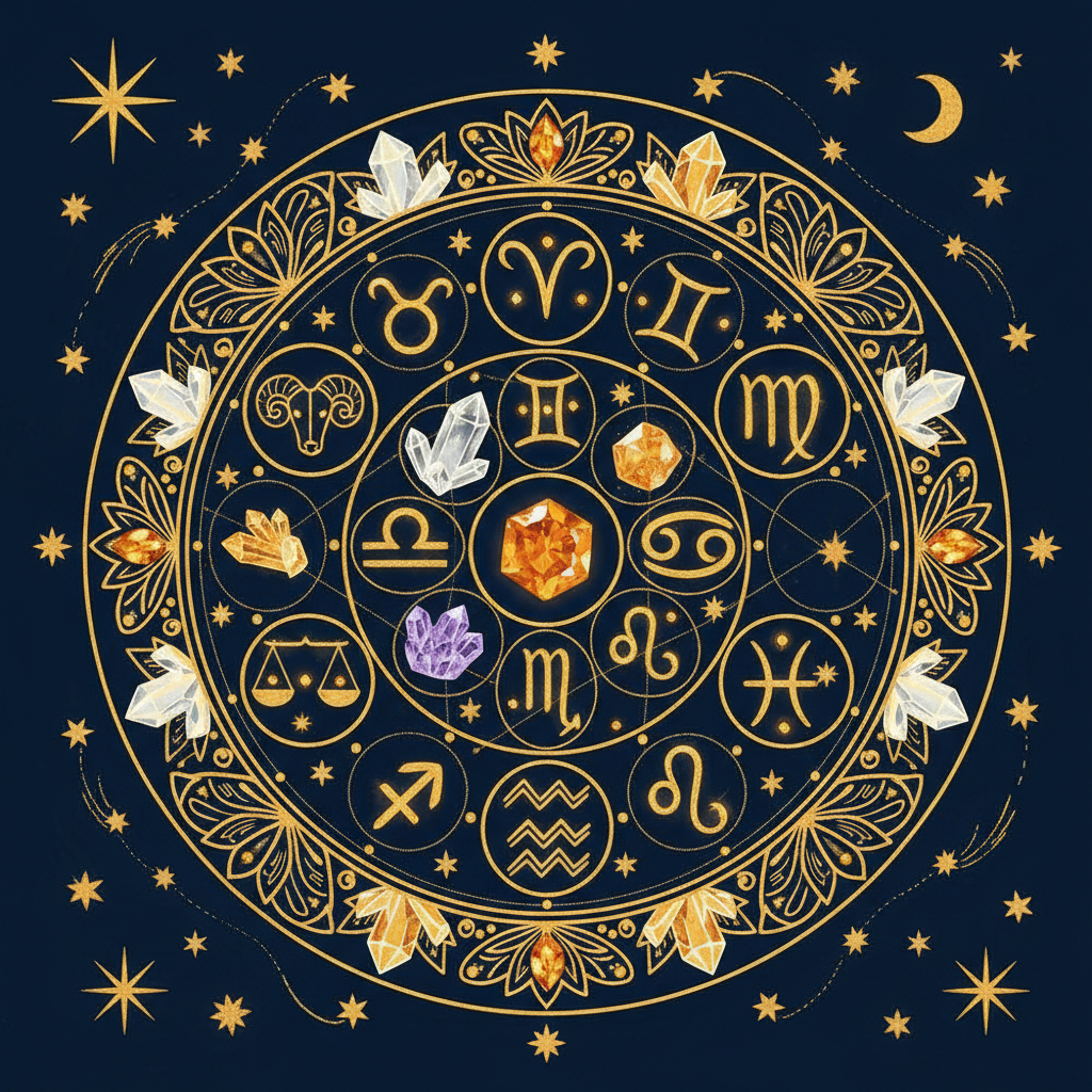 Your Complete Zodiac Crystal Guide: Find the Stones That Align With Your Star Sign