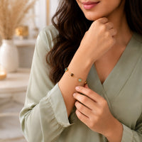 Metal Dhanyog Bracelet for Women