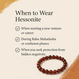 Hessonite (Gomed) Bracelet – Wealth, Protection & Spiritual Growth