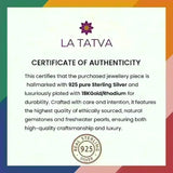 Black Swan Pearl Ring - Swarovski-Inspired - LA TATVA