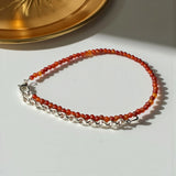 Carnelian Anklet
