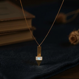 Moonstone Arrow Pendant