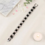 Metal Karungali Bracelet (Silver) | Protection • Grounding • Strength