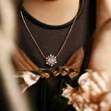 Moonstone Radiance Pendant