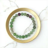 Multi Fluorite Bracelet - Elegant Diamond