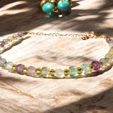 Multi Fluorite Bracelet