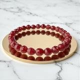 Ruby Bracelet - Passion and Strength