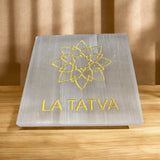 Selenite Charging Plate | Cleanse, Recharge & Amplify Crystal Energy