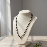 Silver Capped Karungali Malai (Black Ebony) – Aura Protection • Strength • Divine Clarity