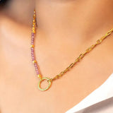 Amethyst Eternal Love Necklace - LA TATVA
