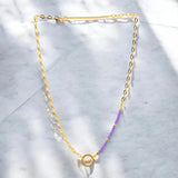 Amethyst Eternal Love Necklace - LA TATVA