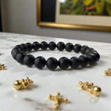 Chintamani (Saffordite) Natural Stone Bracelet – Prosperity, Spiritual Awakening & Protection