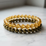 Crystal Stack Wealth Edit – Equal 8mm Beads