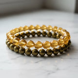 Crystal Stack Wealth Edit – Equal 8mm Beads
