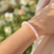 Rose Quartz Bracelet - Classic Round