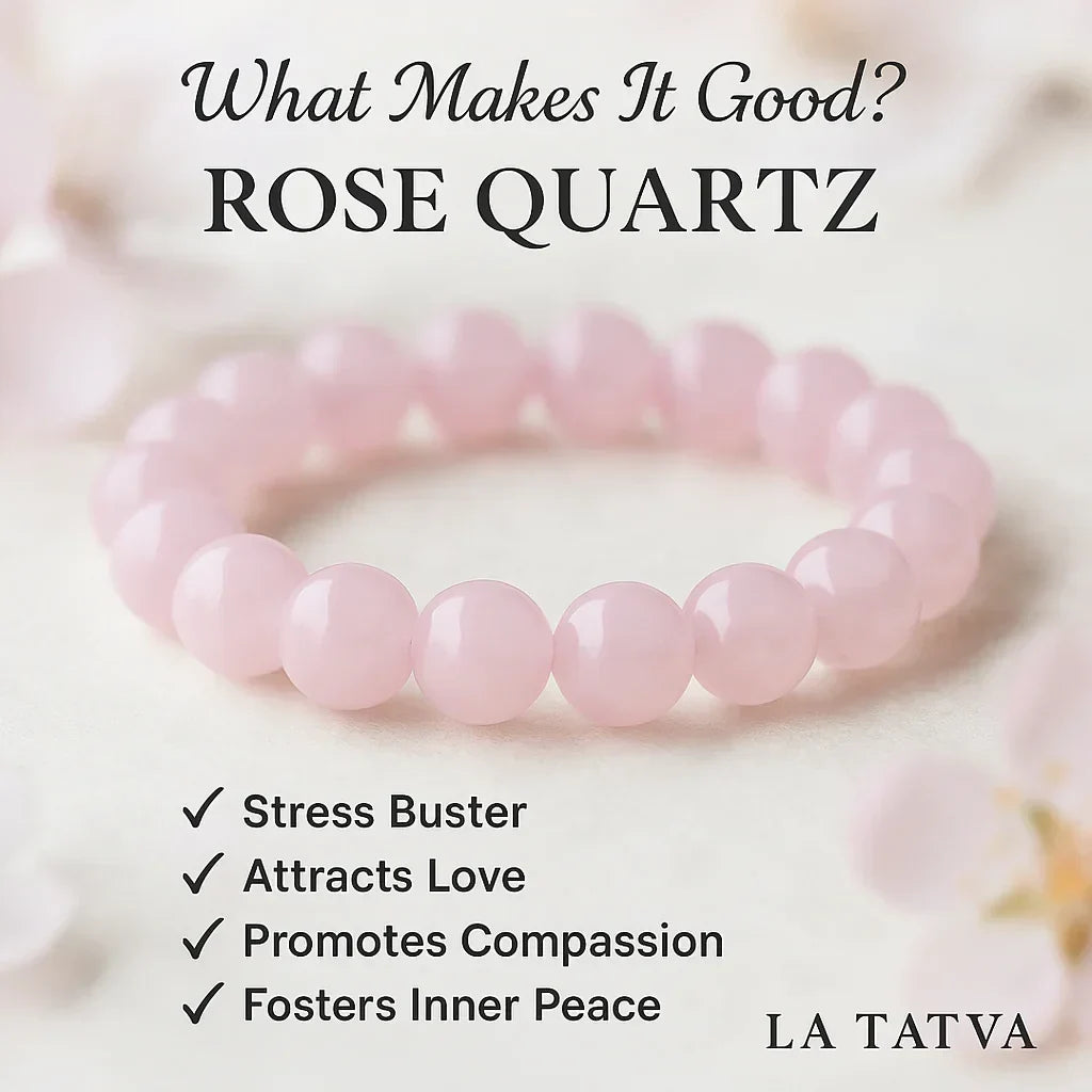 Embrace Love and Harmony with Rose Quartz - LA TATVA