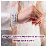 Fortune Stone - Moonstone Elegant Diamond - LA TATVA