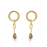 Labradorite Eternal Love danglers - Stone of Emotional Healing - LA TATVA