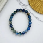 Natural Kynite Stone Bracelet - Classic Round - LA TATVA