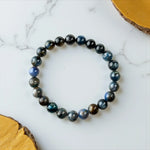 Natural Kynite Stone Bracelet - Classic Round - LA TATVA
