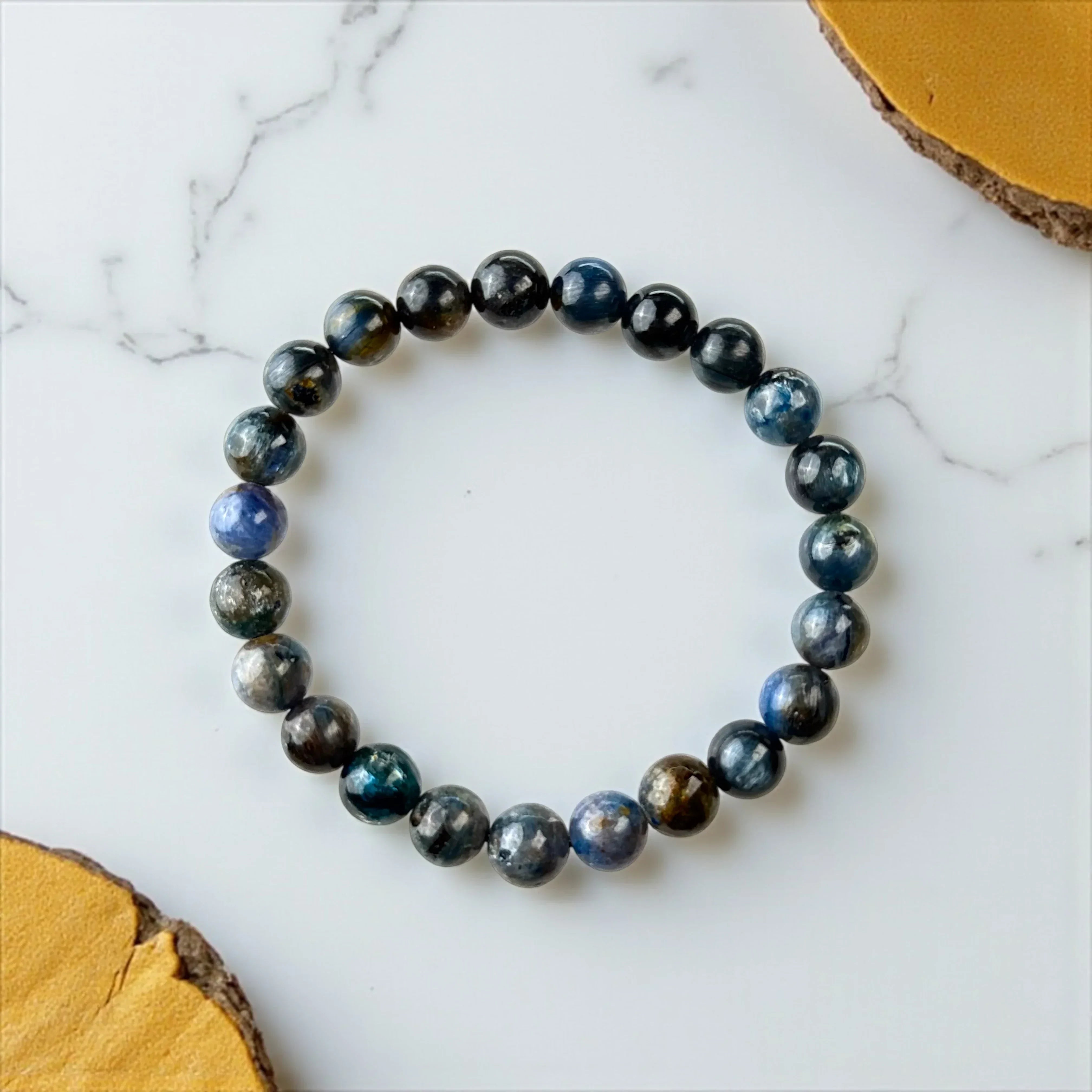 natural-kynite-stone-bracelet-classic-round-la-tatva-2 - LA TATVA