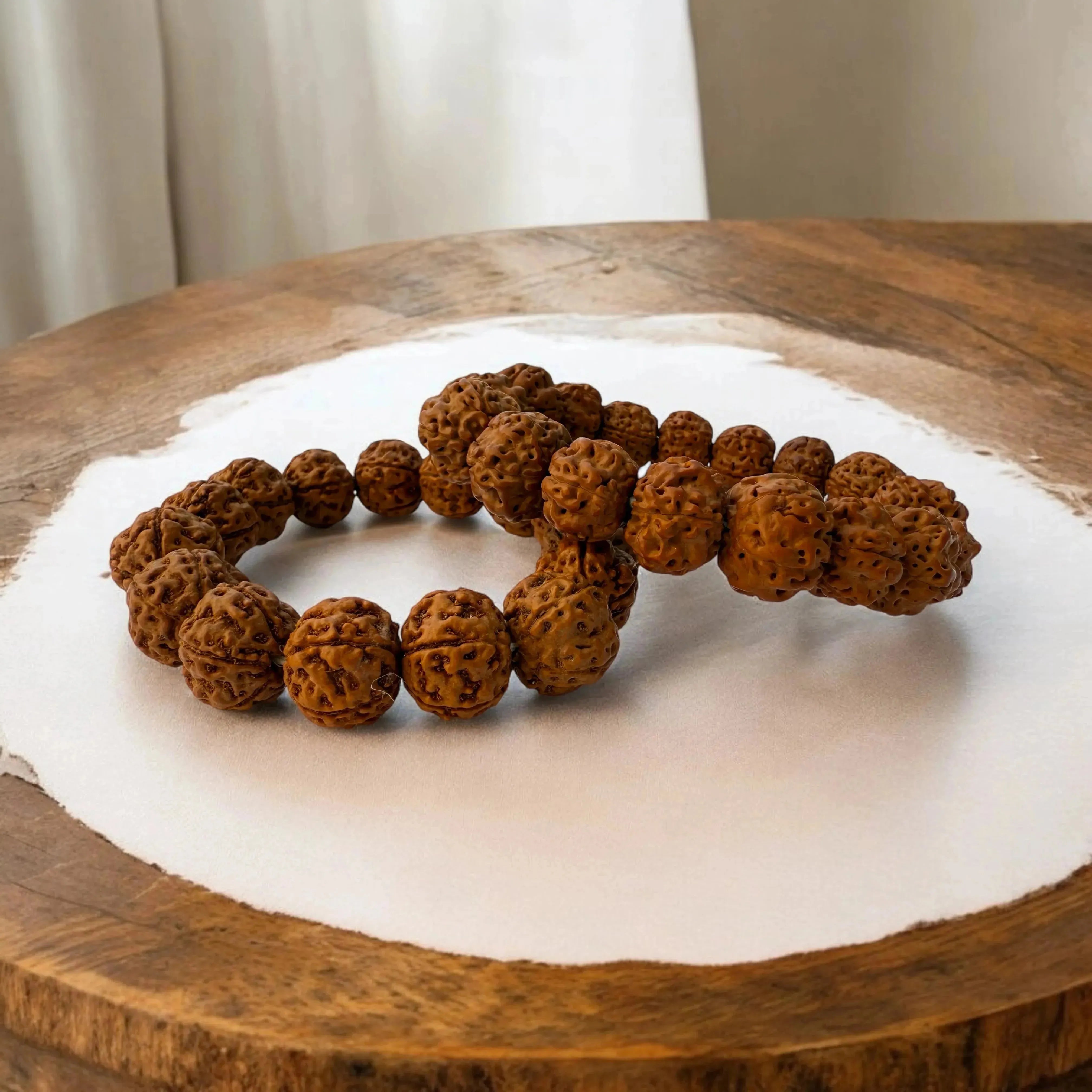 Panchmukhi Rudraksha Bracelet – Spiritual Protection, Healing & Energy Balance - LA TATVA