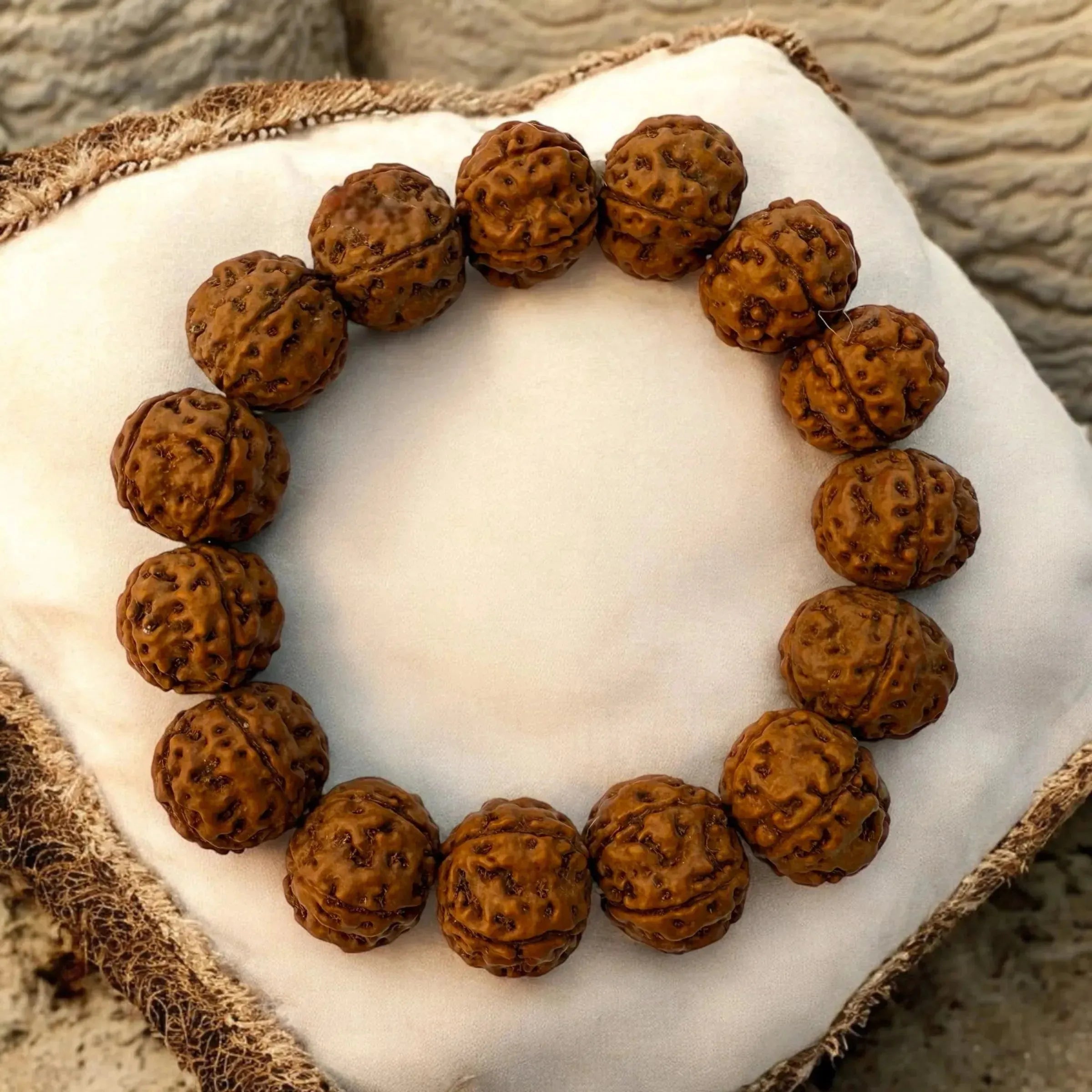 Panchmukhi Rudraksha Bracelet – Spiritual Protection, Healing & Energy Balance - LA TATVA
