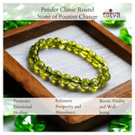 Peridot Bracelet – Abundance, Emotional Healing & Positive Energy - LA TATVA