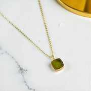 Peridot Pendant – August Birthstone