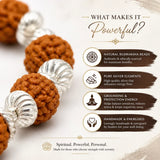 Pure Silver Rudraksha Bracelet