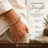 Pure Silver Rudraksha Bracelet