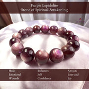 Purple Lepidolite - Stone of Spiritual Awakening