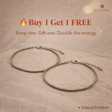 Pyrite Anklet  for Money Magnet Energy - Buy 2 @1199
