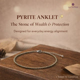Pyrite Anklet  for Money Magnet Energy - Buy 2 @1199