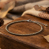 Pyrite Anklet  for Money Magnet Energy - Buy 1 Get 1|(1+1) BOGO Deal