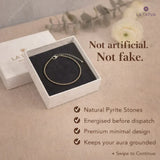 Pyrite Anklet  for Money Magnet Energy - Buy 2 @1199