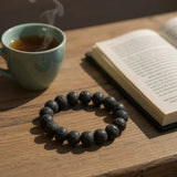 Raw Chintamani (Saffordite) Stone Bracelet – Classic Round - LA TATVA