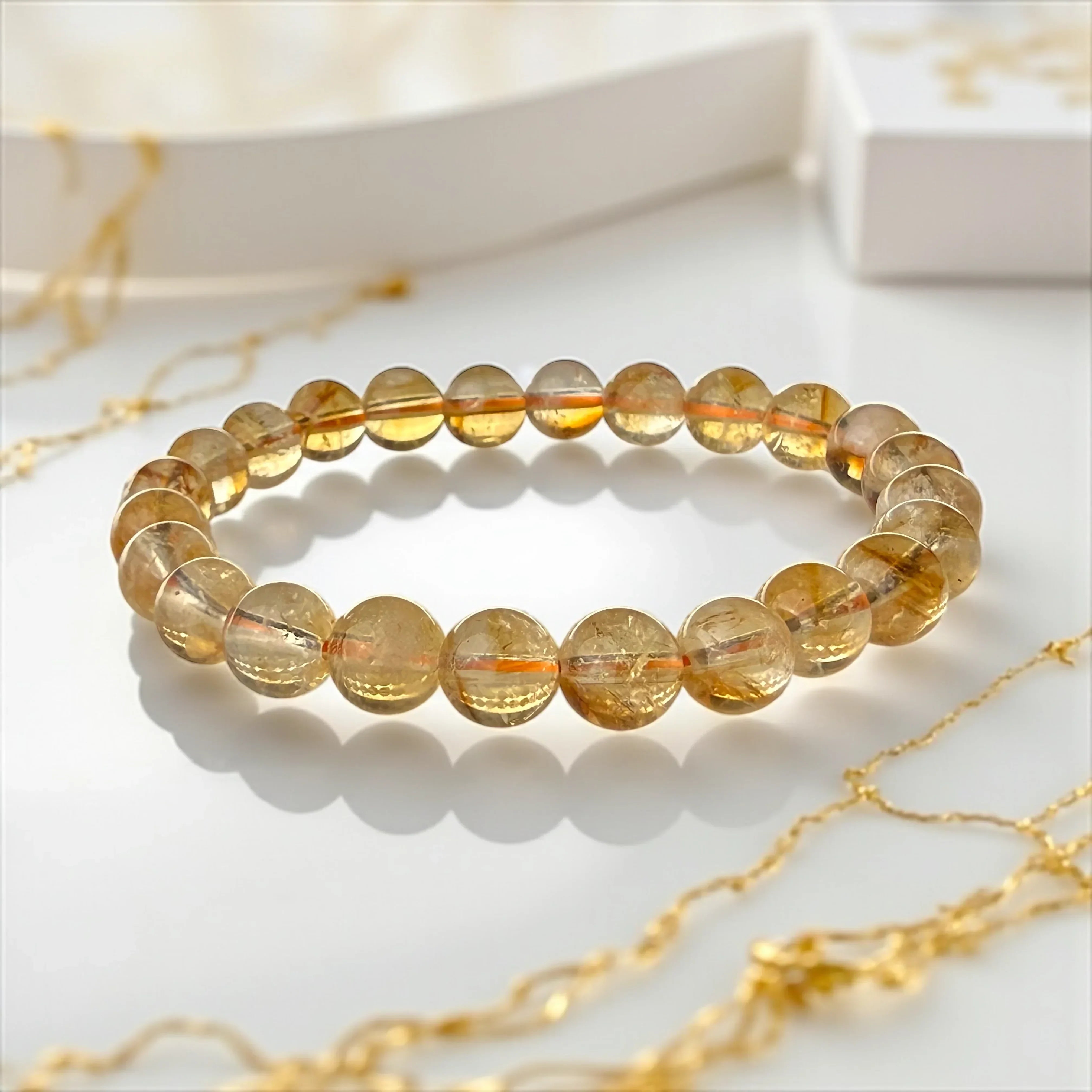 raw-natural-citrine-bracelet-classic-round-wealth-stone-la-tatva-2 - LA TATVA