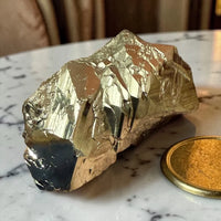 RAW Peru Pyrite Stone – Natural Wealth & Protection Crystal
