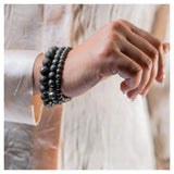 Raw Pyrite Bracelet - Elegant Diamond - LA TATVA
