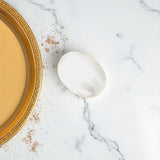 Selenite Palm Stone | Aura Cleansing & Deep Meditation Stone - LA TATVA