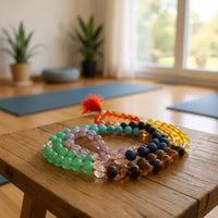 Complete Harmony – Seven Chakra Mala + Pearl Bracelet Combo | Mother's Day Special