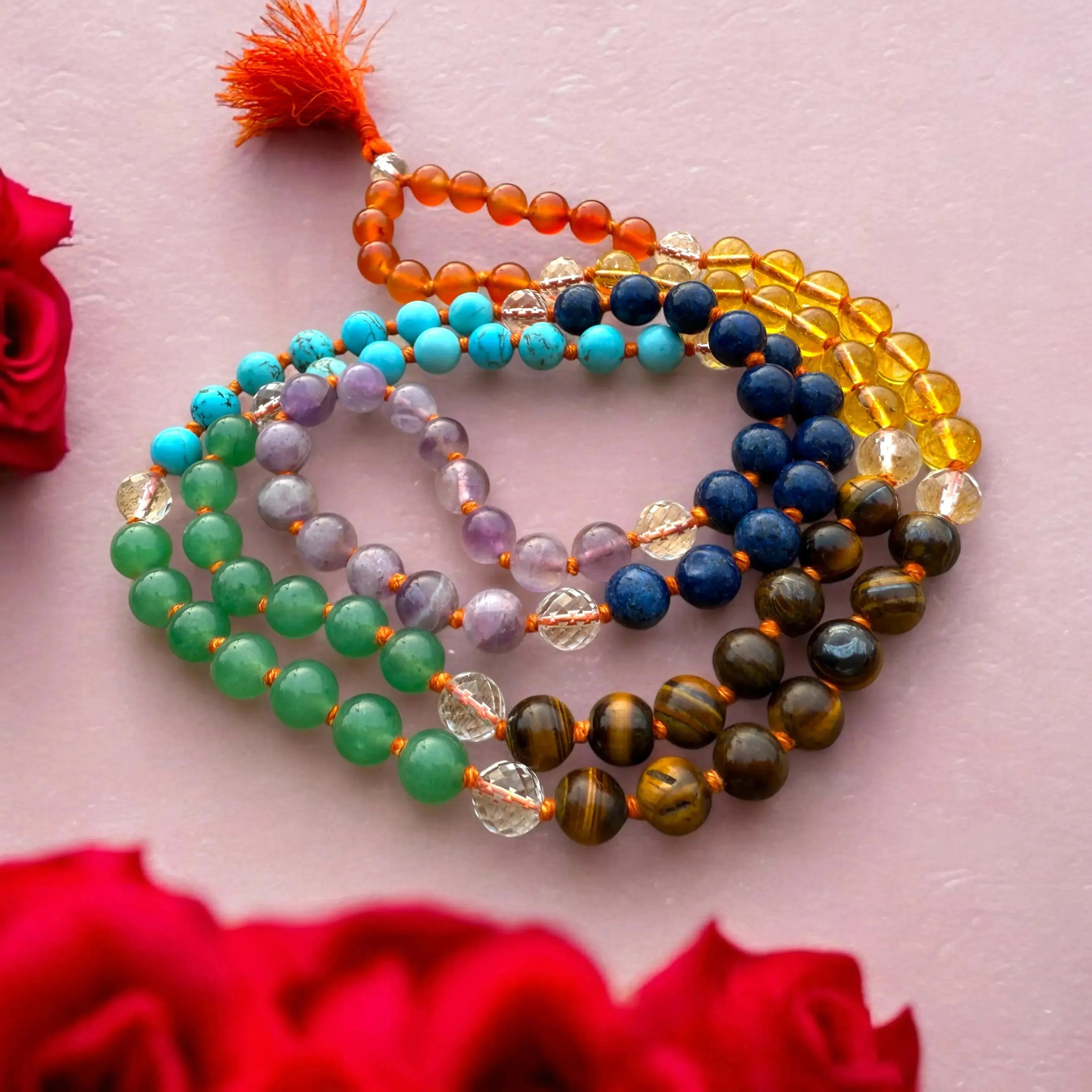 Seven Chakra Mala - Balance, Heal and Elevate - LA TATVA